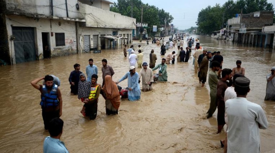 ভয়াবহ বন্যার কবলে পাকিস্তান, ২৪ ঘণ্টায় মৃত্যু ৫৪