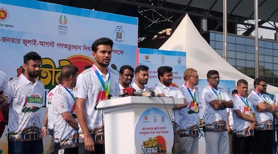 যতদিন বাংলাদেশ থাকবে, ততদিন উচ্চারিত হবে জুলাই যোদ্ধাদের নাম’— আসিফ মাহমুদ