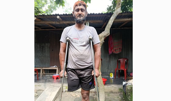 থমকে গেছে জুলাই যোদ্ধা রতনের সংসার জীবন