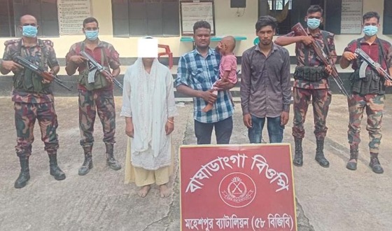 ভারতে বসবাসকারী ৬ বাংলাদেশিকে ফেরত দিল বিএসএফ