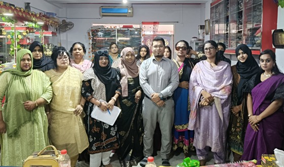 কালীগঞ্জে নারী উদ্যোক্তাদের নিয়ে অ্যাডভান্স ওয়ার্কশপ অনুষ্ঠিত