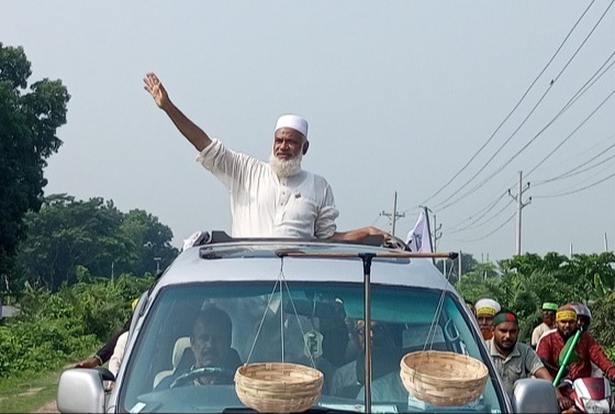 কালীগঞ্জে মাওলানা আবু তালিবের নেতৃত্বে মটর সাইকেল র‌্যালি