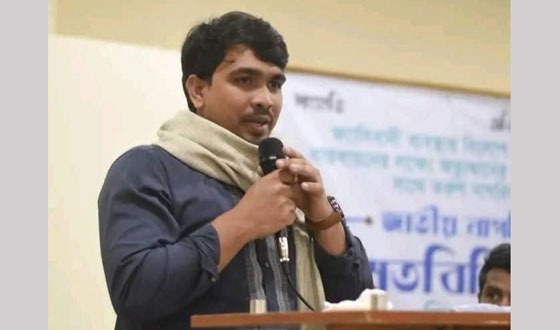 নীলফামারীতে জাতীয় নাগরিক পার্টির কেন্দ্রীয় যূগ্ম মুখ্য সংগঠককে সংবর্ধনা