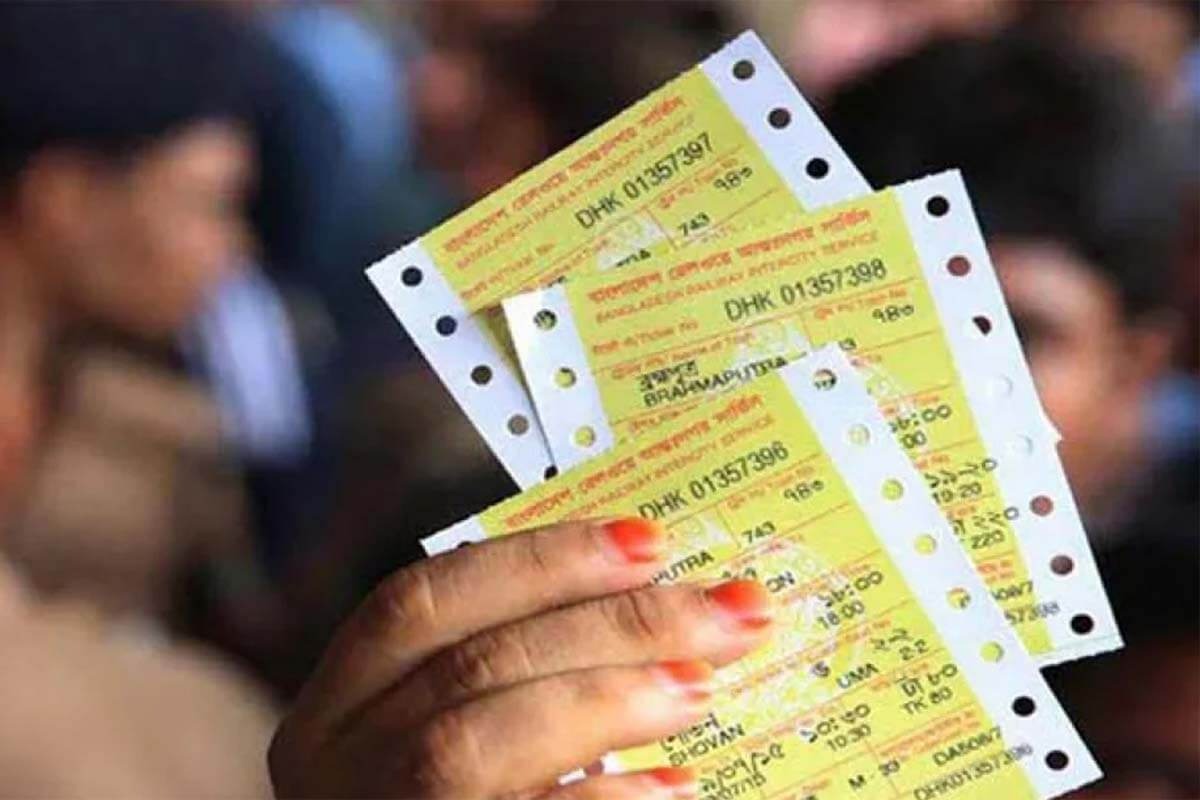 ট্রেনের অগ্রিম টিকিট বিক্রি ১৪ মার্চ থেকে