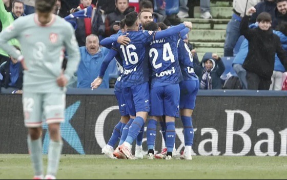 অ্যাতলেতিকোকে হারের স্বাদ দিলো গেটাফে