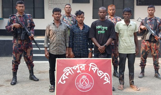 সীমান্তে ২৭ বাংলাদেশিসহ বিভিন্ন মাদক উদ্ধার