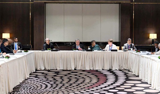 রাজনৈতিক নেতাদের সঙ্গে আলোচনায় জাতিসংঘ মহাসচিব