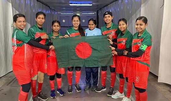 স্পেশাল অলিম্পিকসে সোনা জিতলেন বাংলাদেশের মেয়েরা