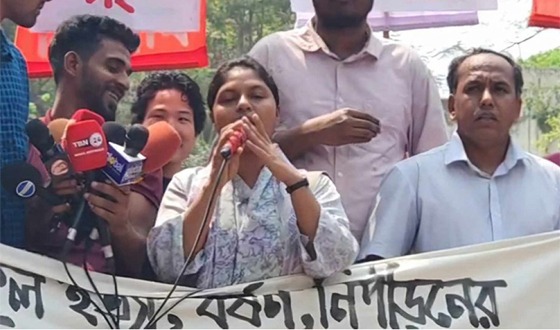 এবার স্বরাষ্ট্র উপদেষ্টার পদত্যাগসহ ৭ দাবিতে বাম ছাত্রসংগঠন