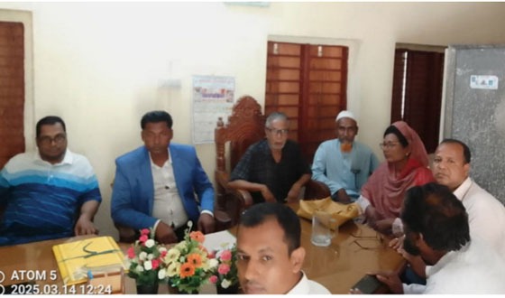 বড়দল কয়েজিয়েট স্কুলের এডহক কমিটির সভা