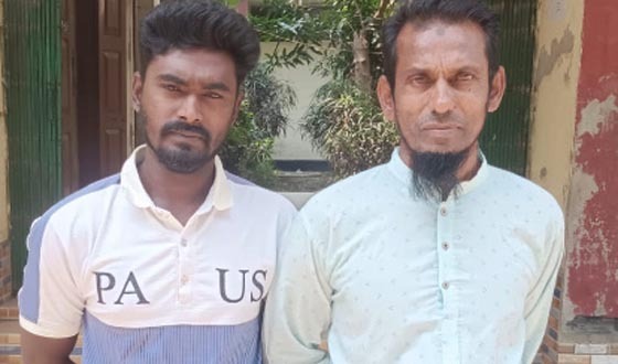 আশাশুনি থানায় বিশেষ অভিযানে ২ আসামী গ্রেফতার
