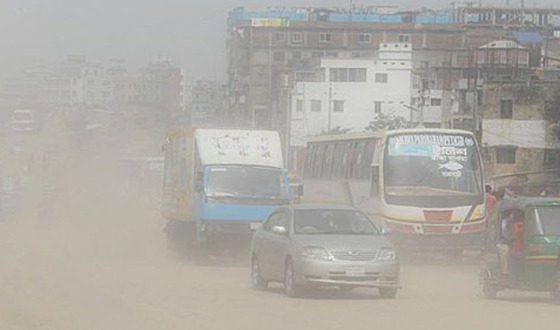 দূষিত শহরের তালিকায় আজ ঢাকা’র অবস্থান কোথায়?