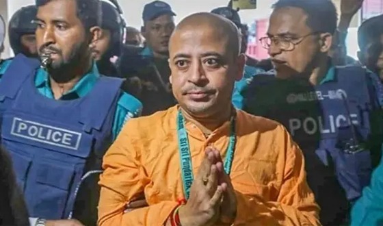 রাষ্ট্রদ্রোহ মামলায় চিন্ময় দাসের জামিন শুনানি ২৩ এপ্রিল