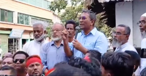 চাঁদপুরে আন্তর্জাতিক শ্রমিক দিবসে  শ্রমিক দলের বর্ণাঢ্য র‍্যালি ও সমাবেশ