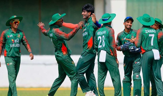 আবরারের সেঞ্চুরিতে শ্রীলঙ্কাকে উড়িয়ে যুবাদের রেকর্ড জয়