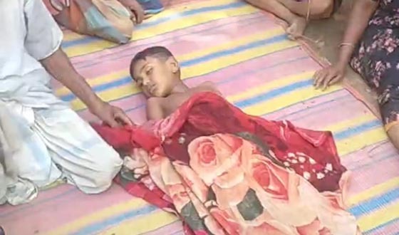 কলমাকান্দায় ট্রাকচাপায় শিশুর মৃত্যু