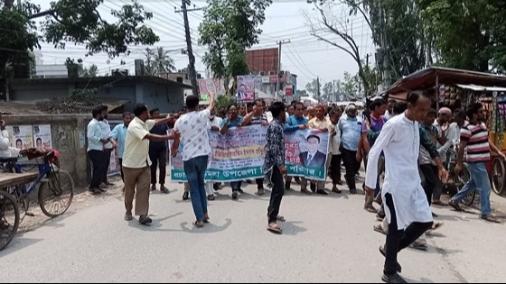 ডিমলায় খালেদা জিয়ার ভাগ্নে তুহিনের মুক্তির দাবিতে বিক্ষোভ সমাবেশ