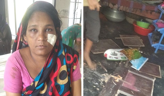 বাজিতপুরে তুচ্ছ ঘটনায় প্রতিপক্ষের হামলায় আহত ৩