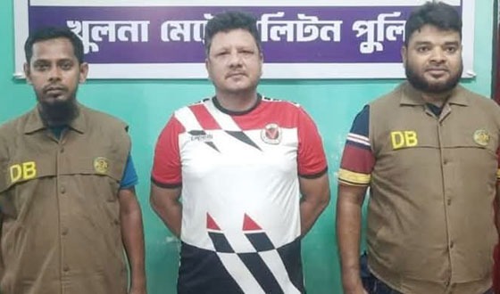 দিঘলিয়ায় যুবলীগনেতা গ্রেপ্তার