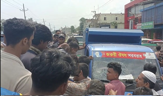 সেনবাগে সড়ক দুর্ঘটনায় অজ্ঞাত নারী আহত