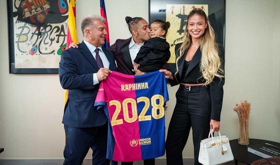 বার্সেলোনায় ক্যারিয়ার শেষ করতে চান রাফিনিয়া, ২০২৮ সাল পর্যন্ত নতুন চুক্তি