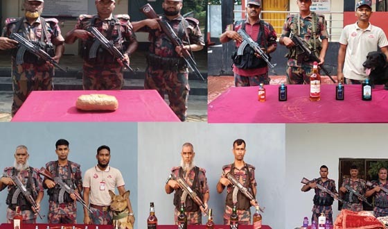 বেনাপোল সীমান্তে ১২ লাখ টাকার ভারতীয় চোরাই পণ্য জব্দ