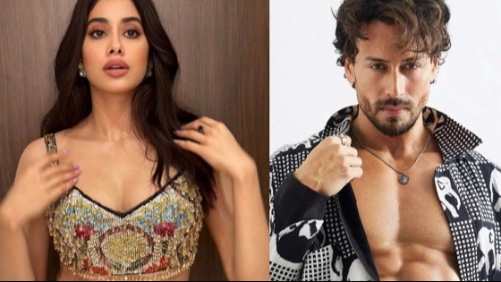 প্রথমবারের মতো পর্দায় জুটি বাঁধতে চলেছেন জাহ্নবী-টাইগার