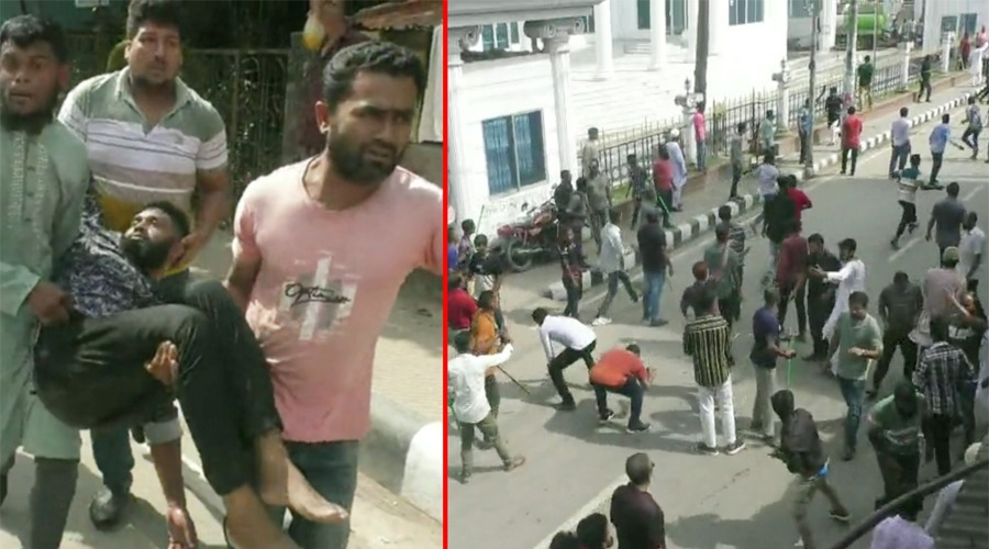 ভোলায় বিএনপি ও জাতীয় পার্টির সংঘর্ষ, আহত অন্তত ৫০