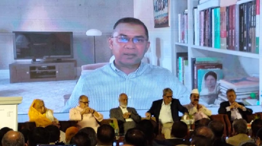 বিএনপির বিজয় ঠেকাতে অপপ্রচার ও ষড়যন্ত্র দৃশ্যমান: তারেক রহমান