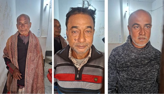 মধুখালীতে আ’লীগের ৩ নেতা আটক