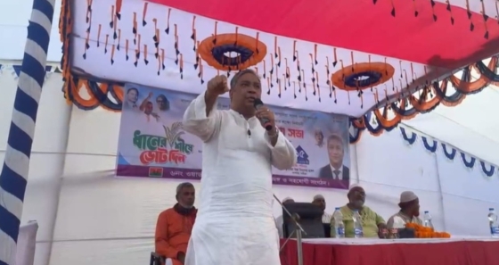 কাপাসিয়ায় বিএনপি প্রার্থীর গণসংযোগ : উঠান বৈঠক জনসভায় পরিনত