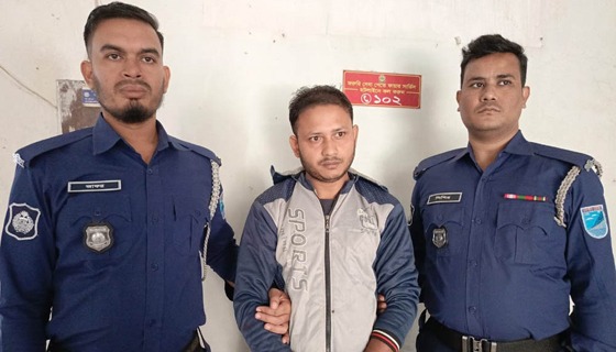 মধুখালীতে কুখ্যাত ডাকাত রানা ৬৫ পিস ইয়াবাসহ আটক