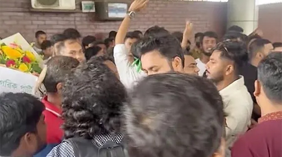 শাহজালালে সাংবাদিকদের সঙ্গে এনসিপির দুর্ব্যবহার, বর্জন সংবাদ সম্মেলন