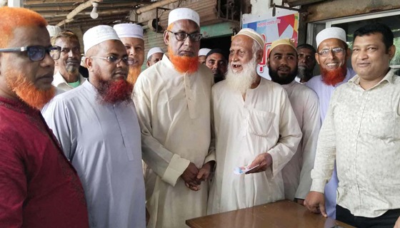 ধামইরহাটে জামায়াতে ইসলামী দলের গণসংযোগ