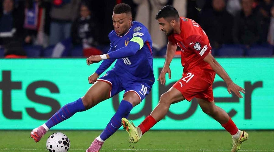 এমবাপের জাদুতে ফ্রান্সের টানা তৃতীয় জয়, আজারবাইজান বিধ্বস্ত