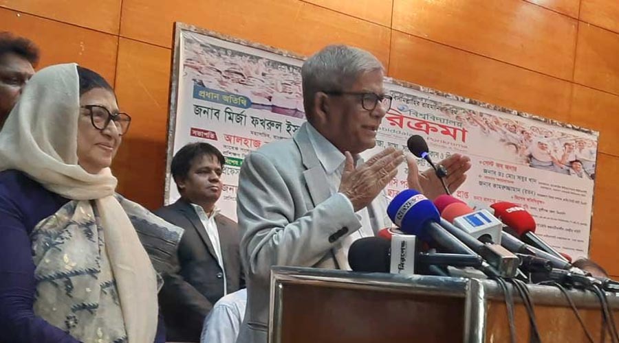 রাজনীতিতে অনৈক্যের সুরে হতাশ ফখরুল