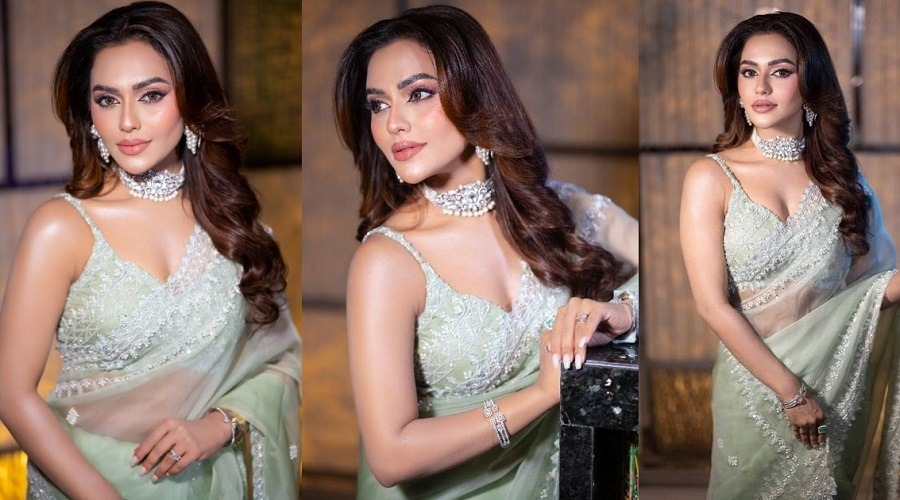 নতুন সাজে হাজির হলেন নুসরাত ফারিয়া