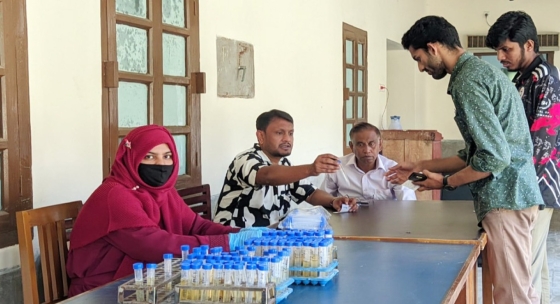 রাকসু নির্বাচনে ডোপ টেস্টে ৮৪১ জন  প্রার্থীর নমুনা সংগ্রহ