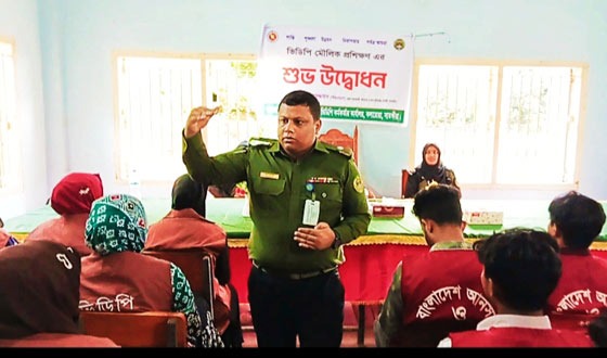 কলারোয়ার কেরালকাতায় ১০দিন ব্যাপি ডিডিপি মৌলিক প্রশিক্ষণ উদ্বোধন