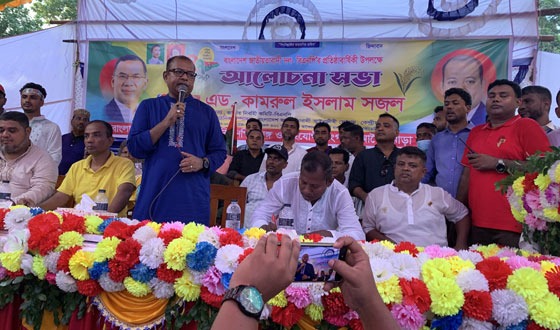 বিএনপি নেতা সৃষ্টি করে আর আ’লীগ সৃষ্টি করে গডফাদার: অ্যাড. সজল