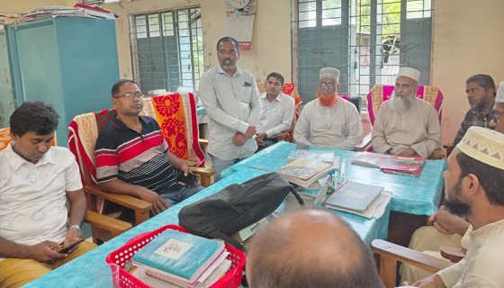 খানপুরা আলিম মাদ্রাসায় বিদ্যোৎসাহী সদস্যর শুভেচ্ছা সাক্ষাৎ ও মতবিনিময়