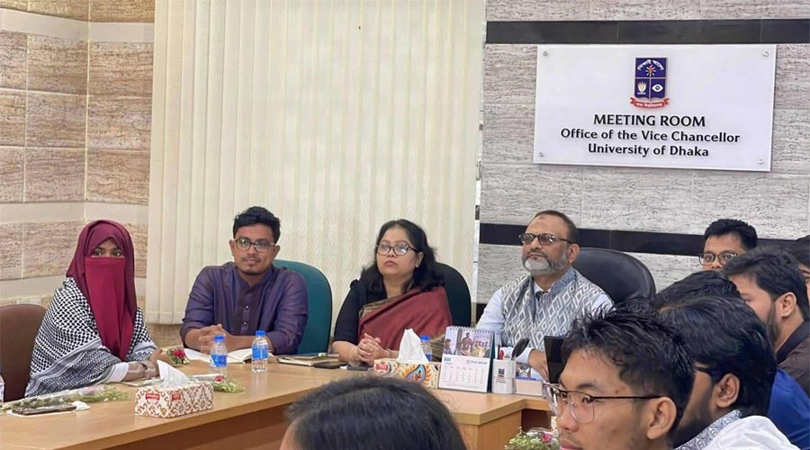 ডাকসুর নতুন কমিটির প্রথম সভা, শুরু হলো ২০২৫ সালের কার্যক্রম