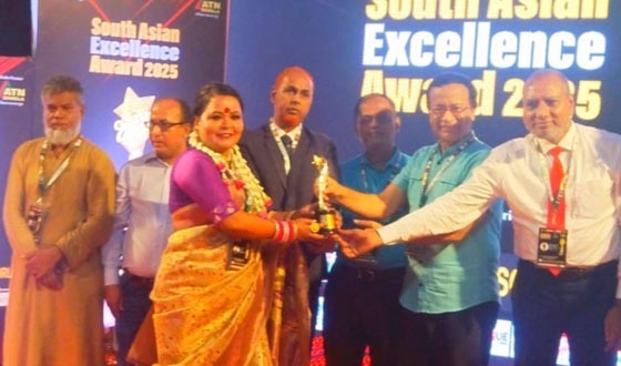 আগৈলঝাড়ার ললিতা শিক্ষা ও নৃত্যকলা বিশেষ অবদানে স্বীকৃতি স্বরুপ অ্যাওয়ার্ডে ভূষিত