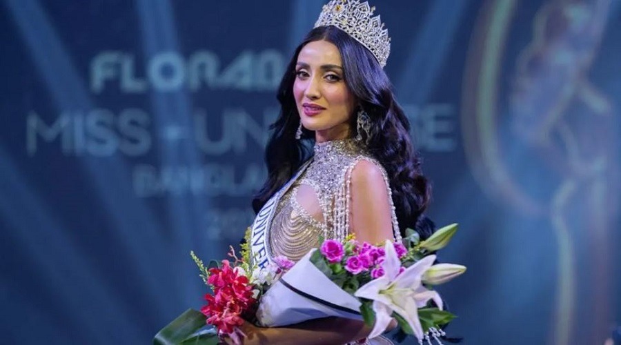 আবারও ‘মিস ইউনিভার্স বাংলাদেশ’-এর মুকুট পড়লেন মিথিলা