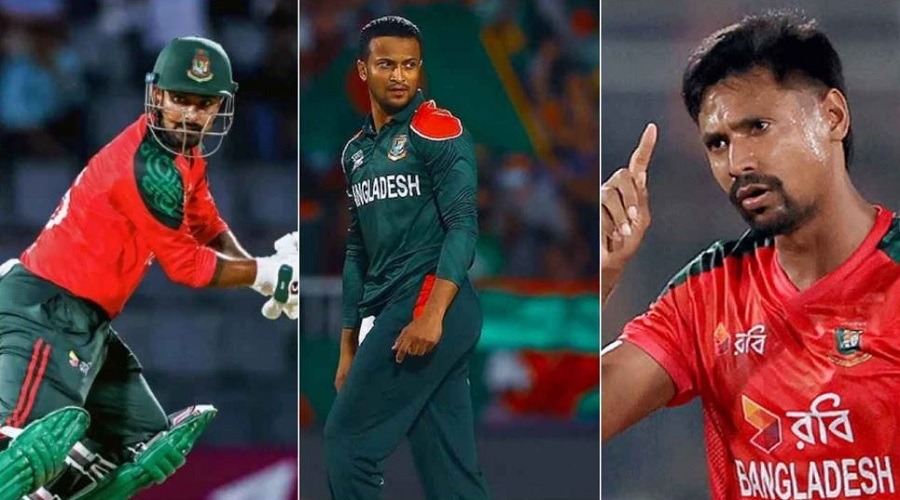 সাকিবকে ছাড়িয়ে গেলেন লিটন-মোস্তাফিজ