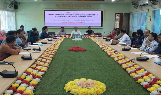 সাতক্ষীরায় আইসিটি ও তথ্য অধিকার কমিটির সভা