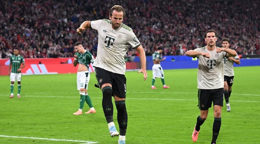 ভের্ডার ব্রেমেনকে উড়িয়ে শীর্ষে বায়ার্ন, রেকর্ড গড়লেন কেন