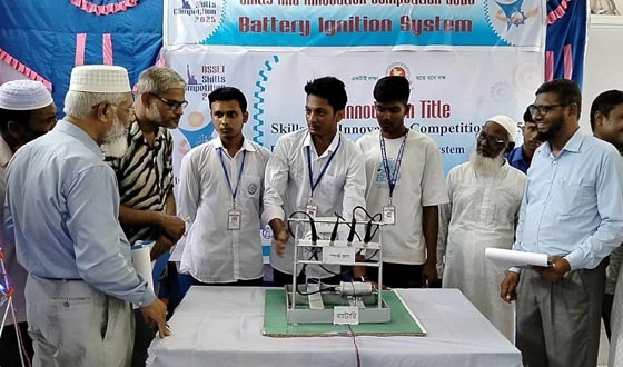 দৌলতপুরে টেকনিক্যালের খুদে শিক্ষার্থীরা দেখালো প্রতিভার ঝলক