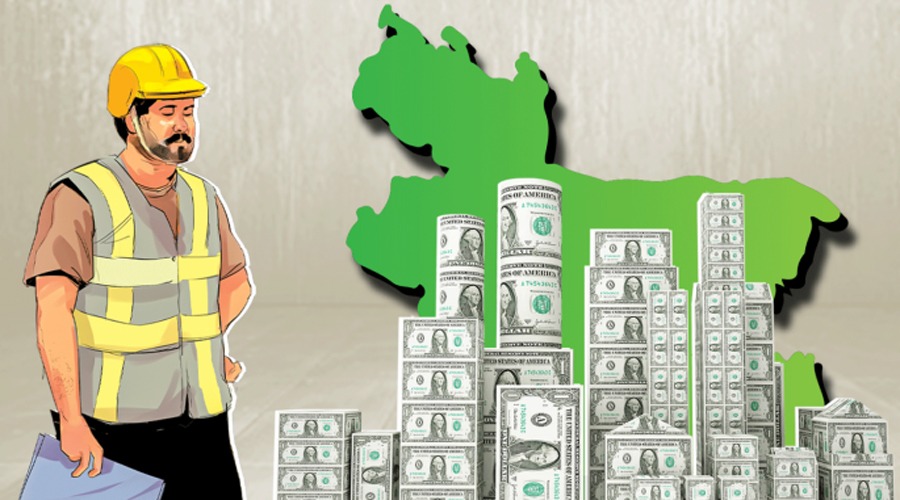 রেমিট্যান্সে নতুন ইতিহাস, এক মাসেই এলো পৌনে ৪ বিলিয়ন ডলার