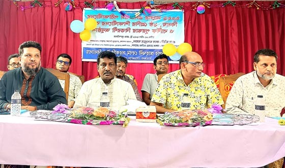 গোমস্তাপুরে এসএসসি পরিক্ষার্থীদের বিদায়